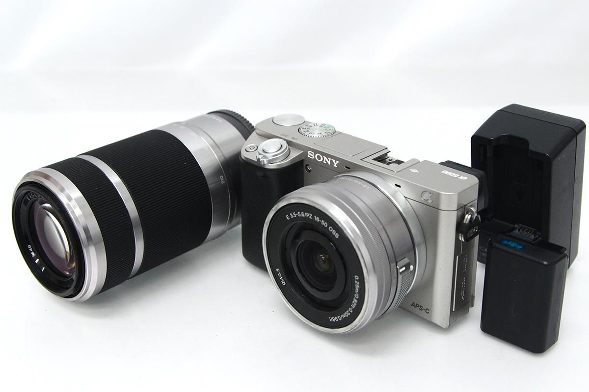 ソニー α6000 ダブルズームレンズキット ILCE-6000Y ホワイト 【公式通販】