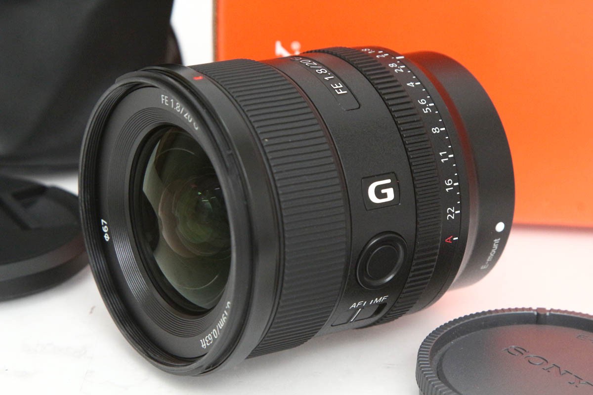 ジュライ【ほぼ新品】SONY a F1.8 G SEL 20F18G ジュライ【ほぼ新品