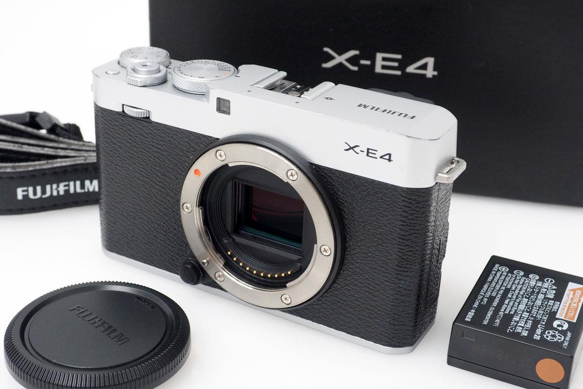 X-E4 ボディ シルバー CA01-R086-3Y4 | 富士フイルム | ミラーレス