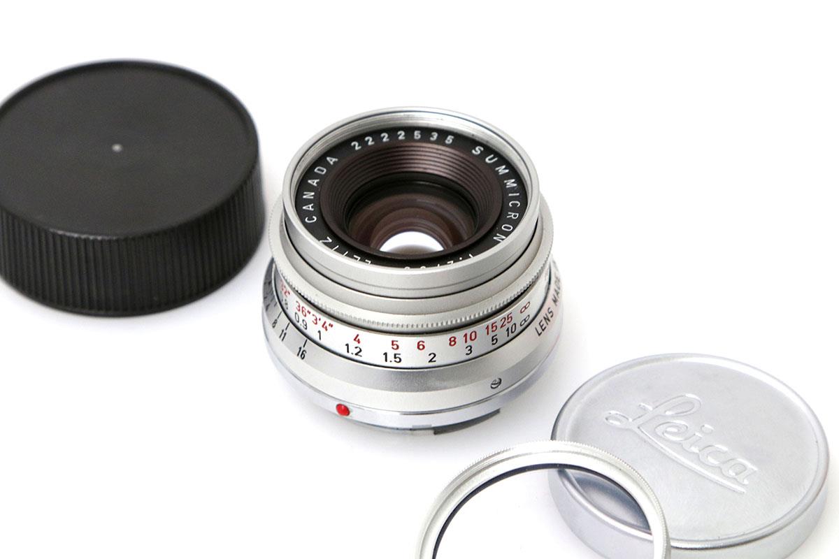 SUMMICRON-M 35mm F2 CANADA 第一世代 8枚玉 CA01-C834-2R2B | ライカ