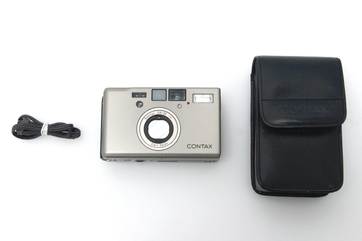 美品CONTAX T3 専用ケース・付属品付き ※おまけ電池2個付き 美