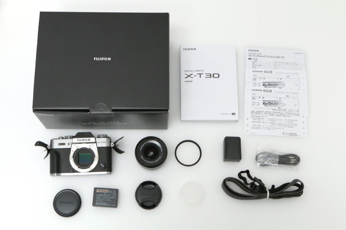 フジフイルム X-T30 II XC15-45mmレンズキット シルバー FUJIFILM XT30