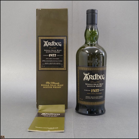 古酒◇アードベッグ 1977 ARDBEG 700ml 46％ - 神戸市・西宮市の