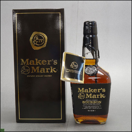 古酒◇メーカーズマーク ブラックトップ Maker's Mark 黒 - 神戸市