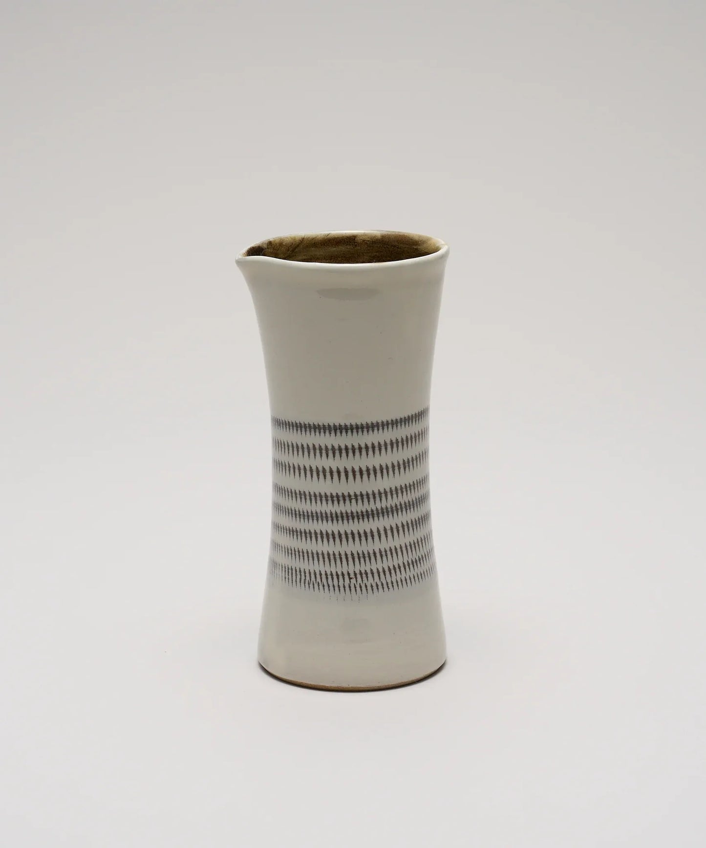 瑞芝焼」 麦藁手片口平向付 完品 瑞芝焼」 麦藁手