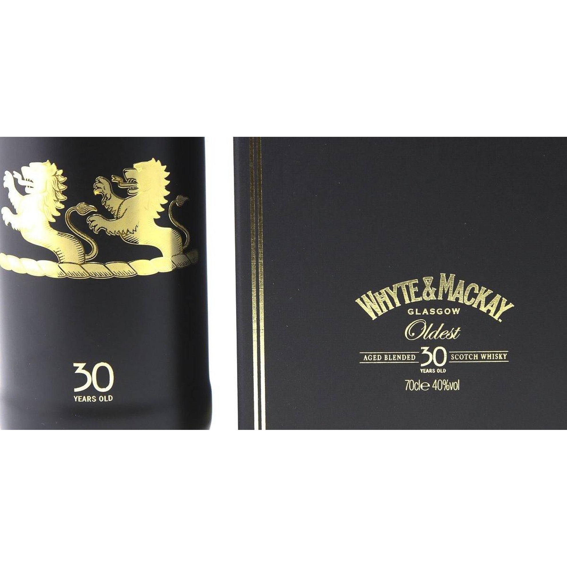 希少•古酒】WHYTE & MACKAY 30 Years Old Blend Whyte and Mackay - 30