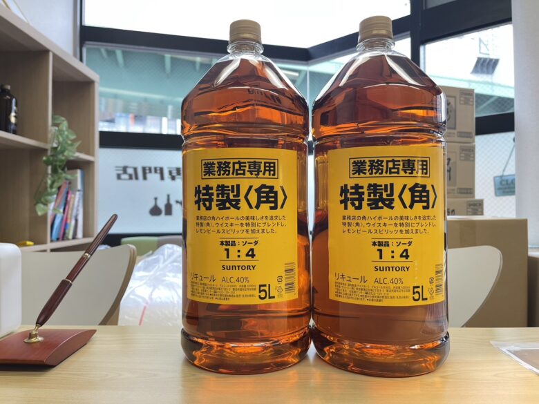 サントリー 特製〈角〉5L 業務店専用 未開封