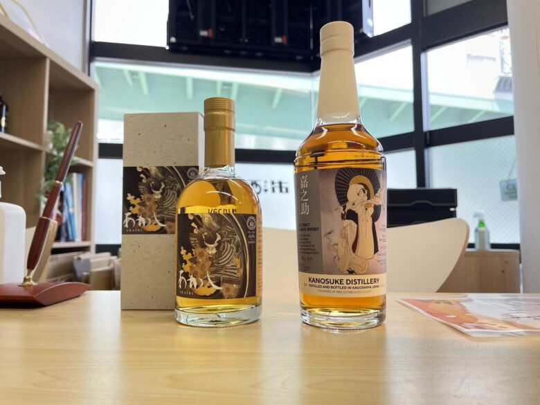 ジャパニーズウイスキー 嘉之助 ゴーストシリーズシャルドネカスク