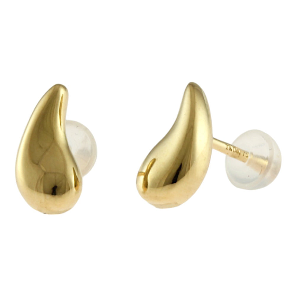 TIFFANY&Co. ティファニー ビーン ピアス 18金 K18イエローゴールド