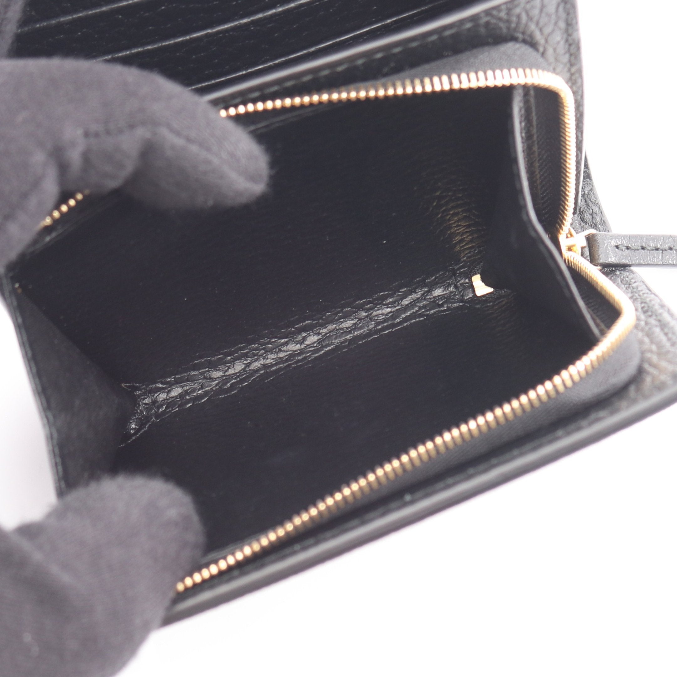 Somali GGマーモント GGスプリーム 二つ折り財布 PVC レザー グッチ