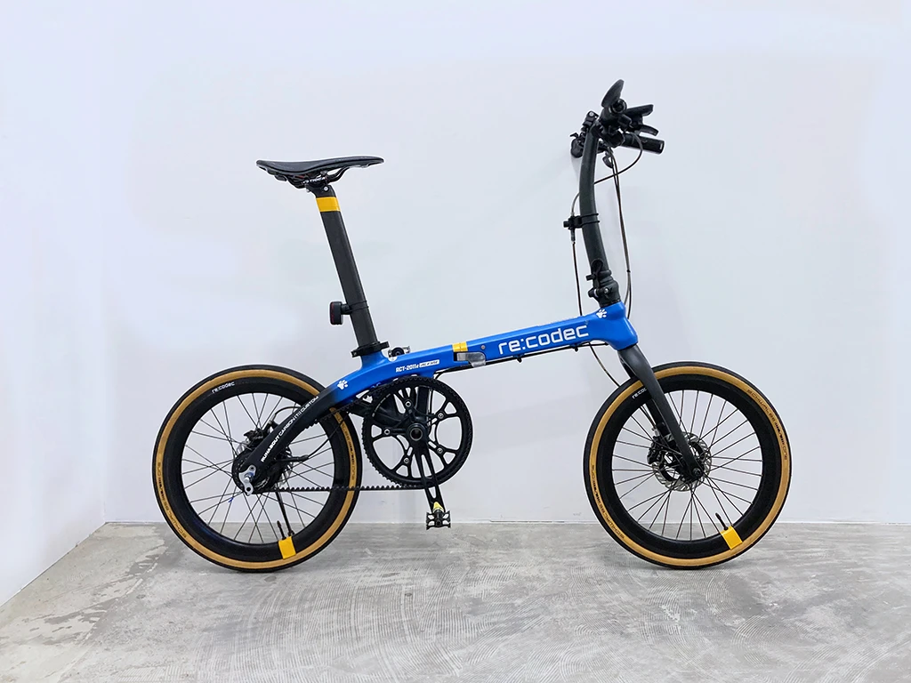 希少 OX PECO 折りたたみ自転車 ホワイト ブルー 希少 OX PECO