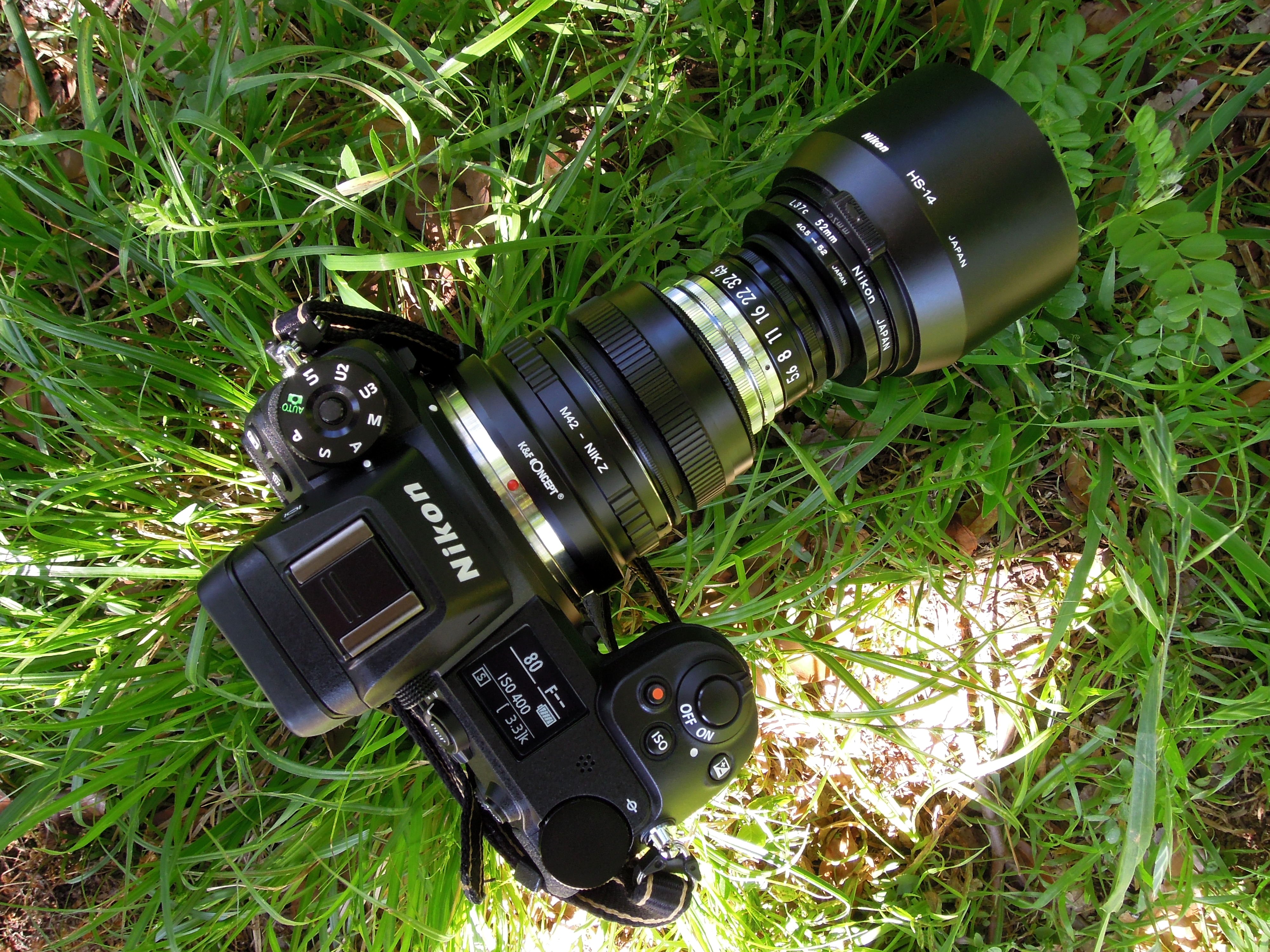 動作未確認】Nikomat EL + NIKKOR-O.C AUTO 動作未確認】Nikomat EL +