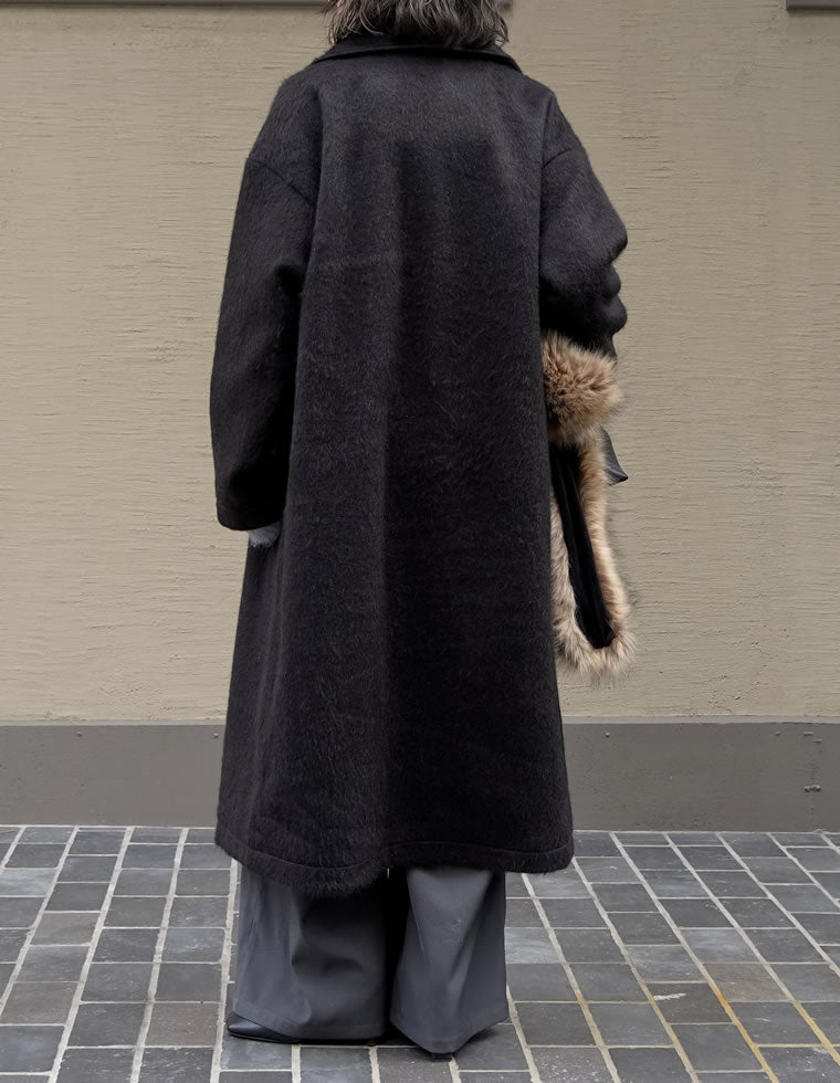 ウールタッチシャギーチェスターコート - ジャケット/アウター通販