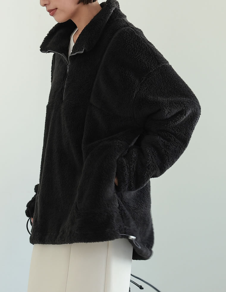 希少❣️サロン限定 ❣️美品！アトリエシジ ボアパーカーベスト2