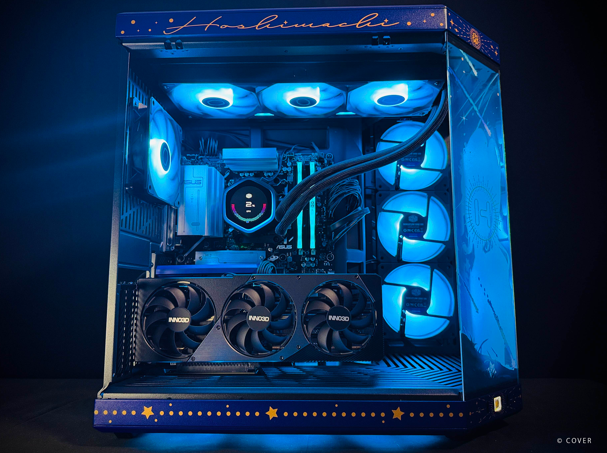 星街すいせいコラボケース】HYTE Y70/AM5-Ryzen 7 7800X3D/RTX5070搭載