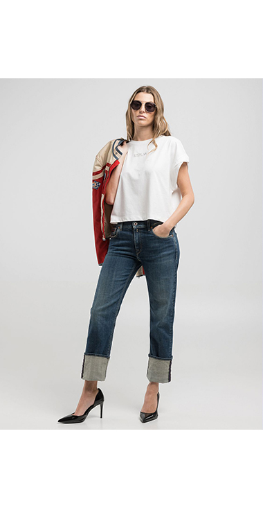 ストレートフィットAKEMEインディゴストレッチデニム｜REPLAY リプレイ