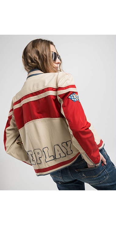 ゴートレザーレーシングジャケット｜REPLAY リプレイ公式通販サイト