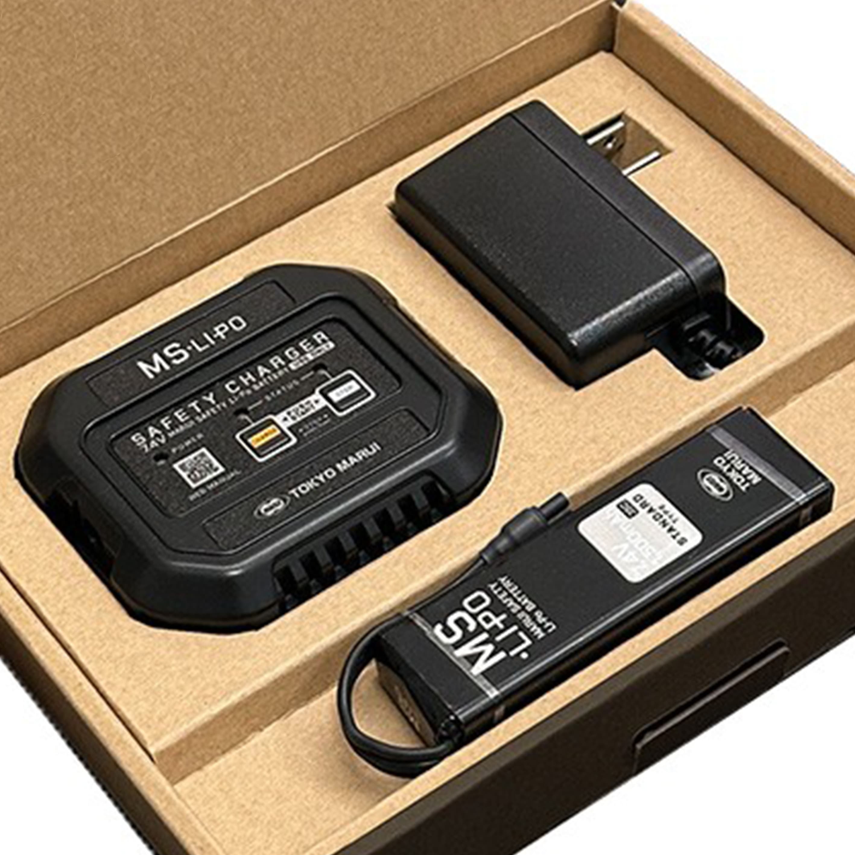 MS-LiPo リポバッテリー充電セット 東京マルイ製LiPoバッテリーおよび