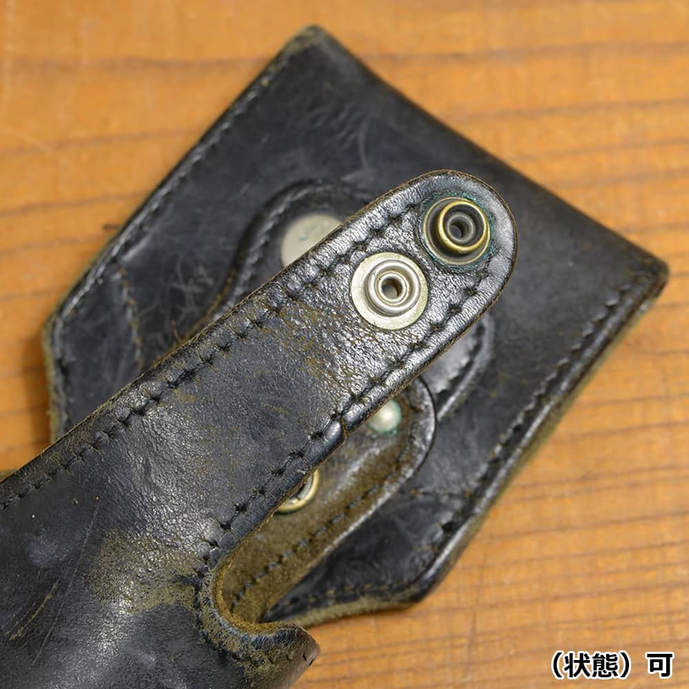 フランス警察放出品 ピストルホルスター 革製 MAC50対応 | ミリタリー