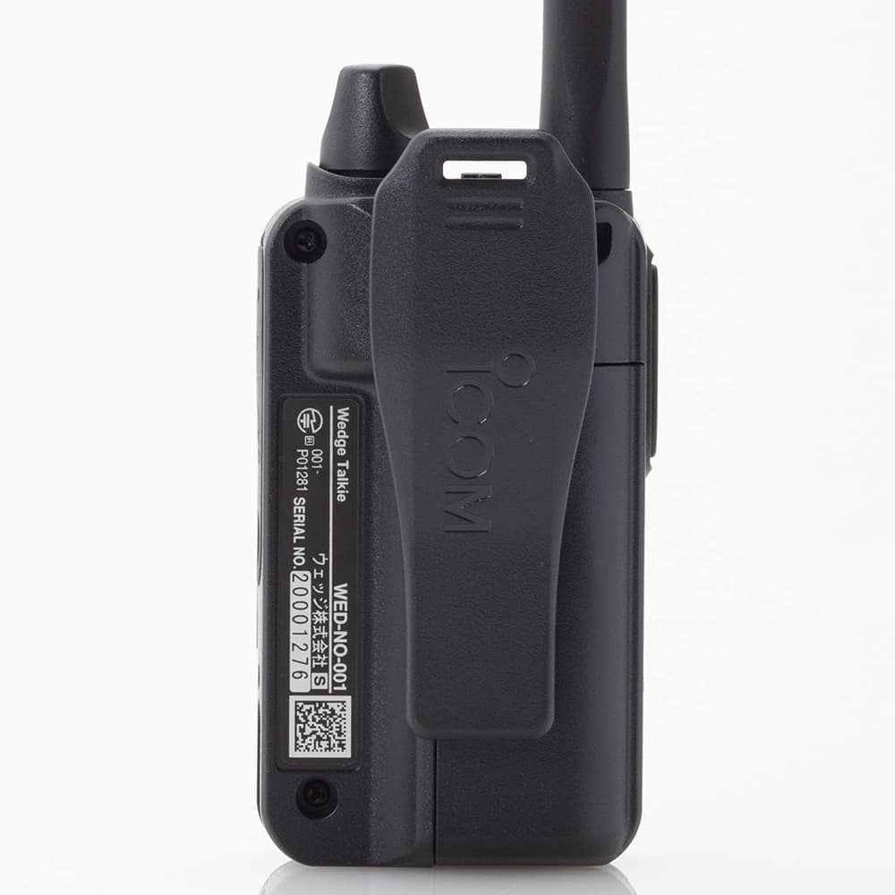 Wedge Talkie 特定小電力トランシーバー 無線機 単三電池 WED-NO-001