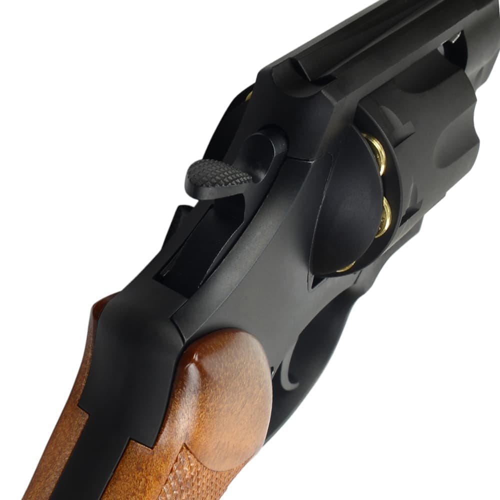 S&W M327発火式モデルガン ドットサイト・レーザーサイト・木製