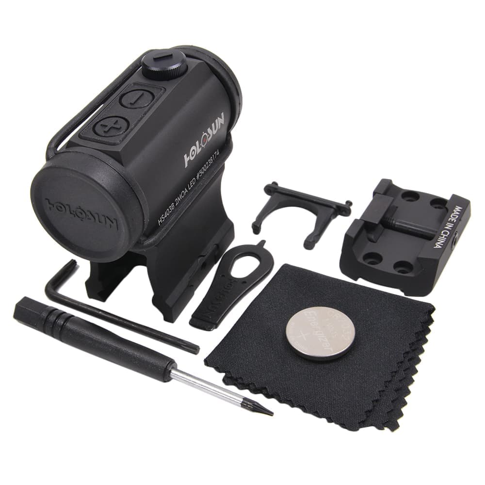 HOLOSUN ドットサイト HS403B 照準器 LED 2MOA | ミリタリーショップ