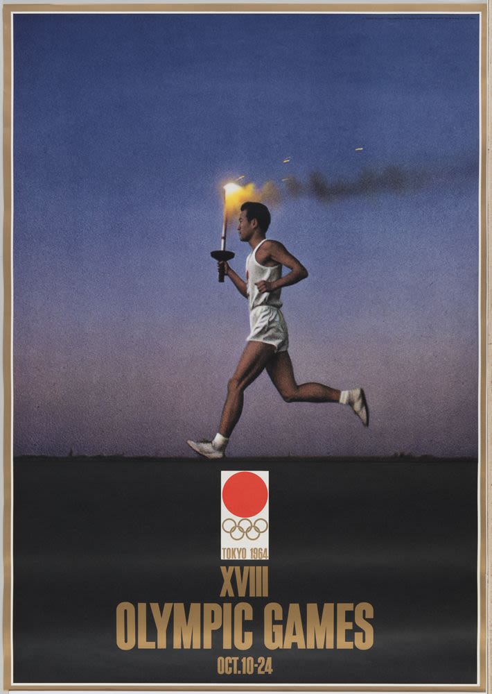 J*様 東京オリンピック XVIII OLYMPIC GAMES ポスター Poster, XVIII