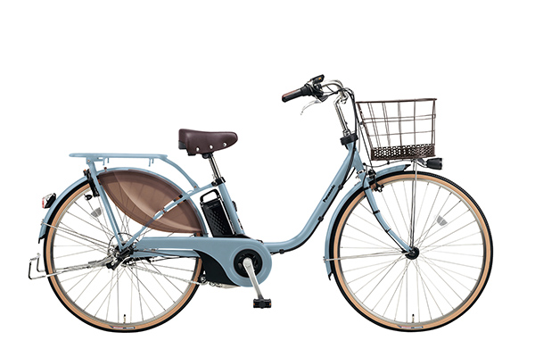 パナソニック 電動自転車 ビビスタイル 26型 16Ah マットブルーグレー