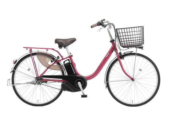 K2904 電動自転車パナソニック ママチャリ26インチ 8Ah 送料無料 ビビ