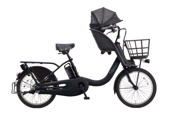 電動アシストパナソニック シティタイプ 20インチブラック／バスケット