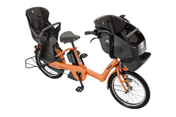 ERU】自転車 チャイルドシート付き 2人乗り 札幌 ふたごじてんしゃ