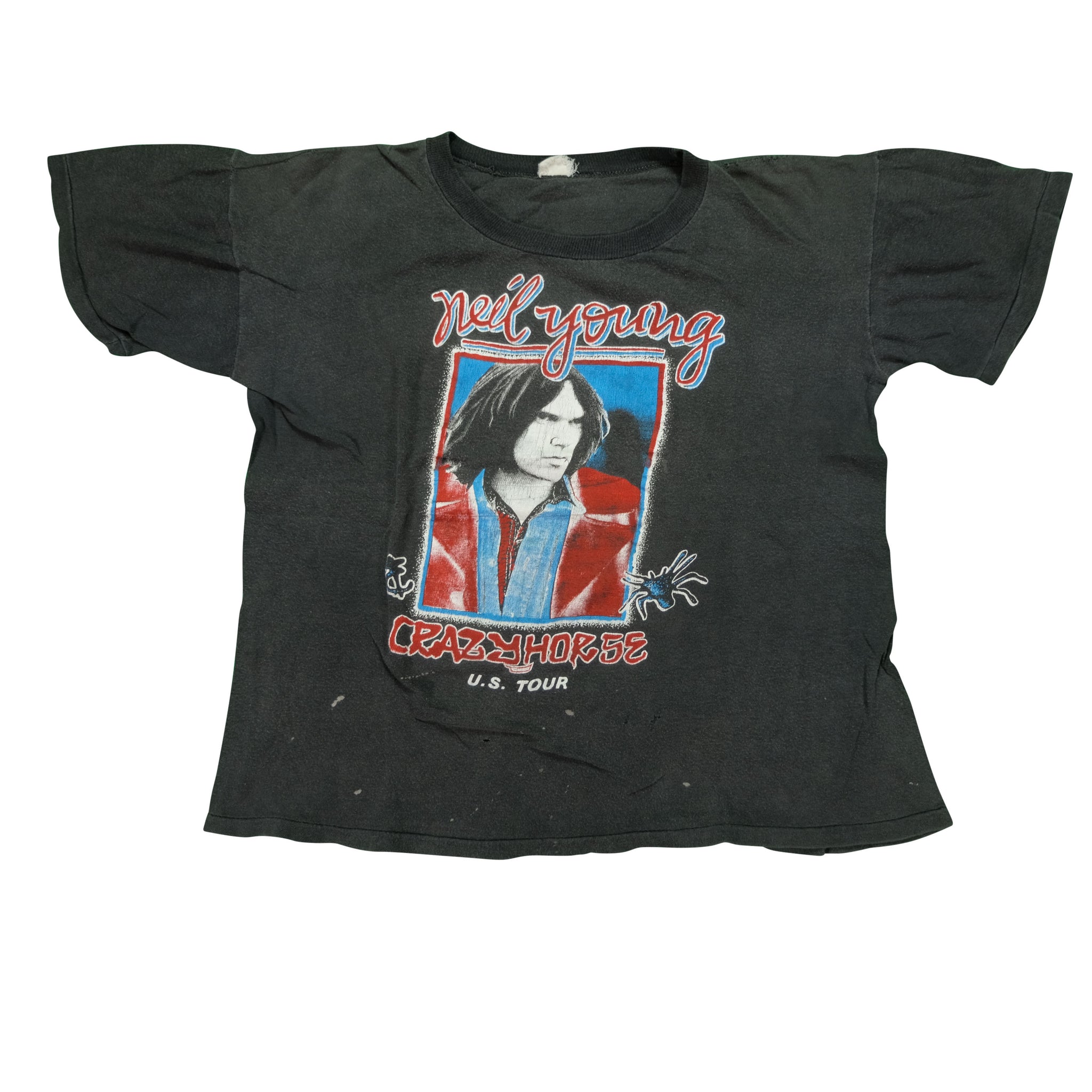 Vintage Neil Young Crazy Horse Band Tour Tee | Reset Vintage