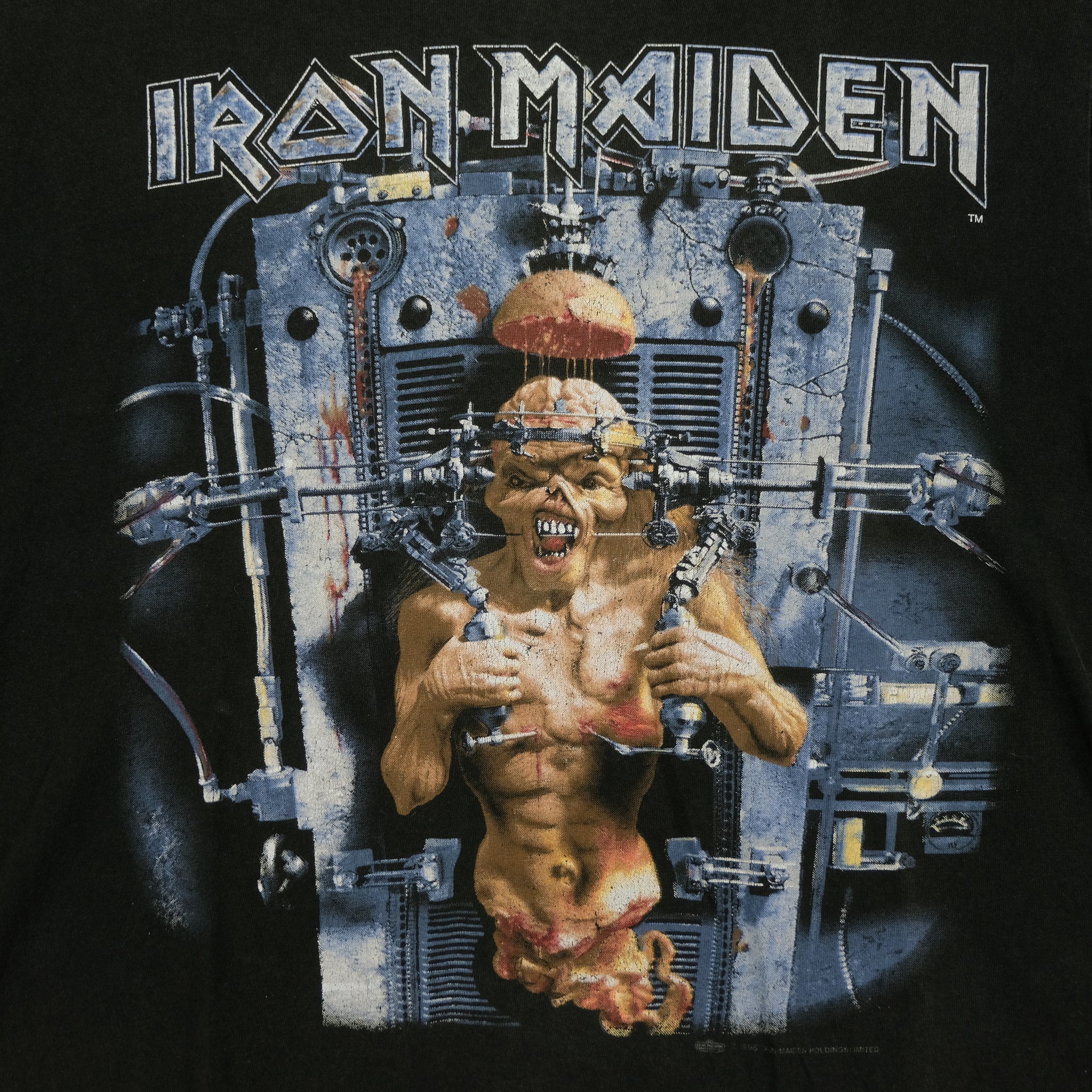 Vintage 1995 Iron Maiden The X Factor Album Tour Tee | Reset