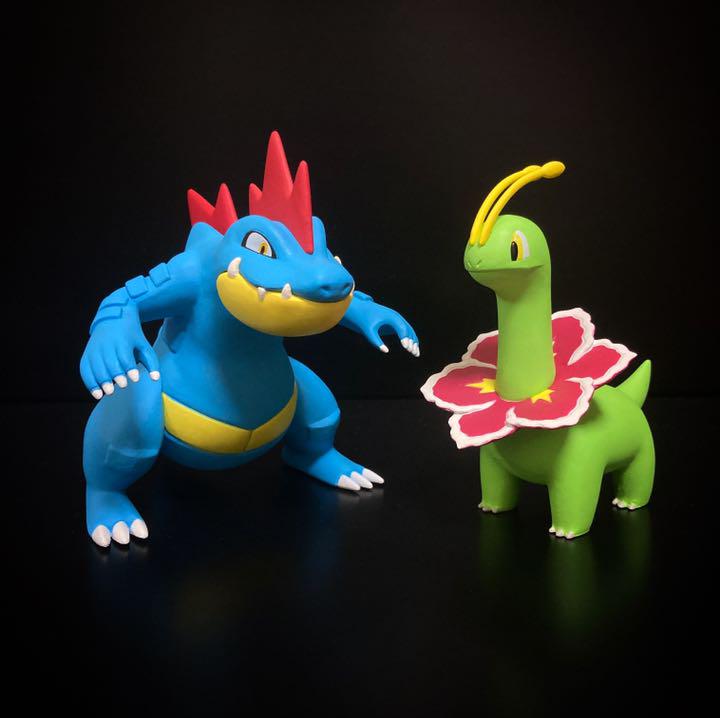 ポケモンスケールワールド ジョウト御三家 バクフーン メガニウム