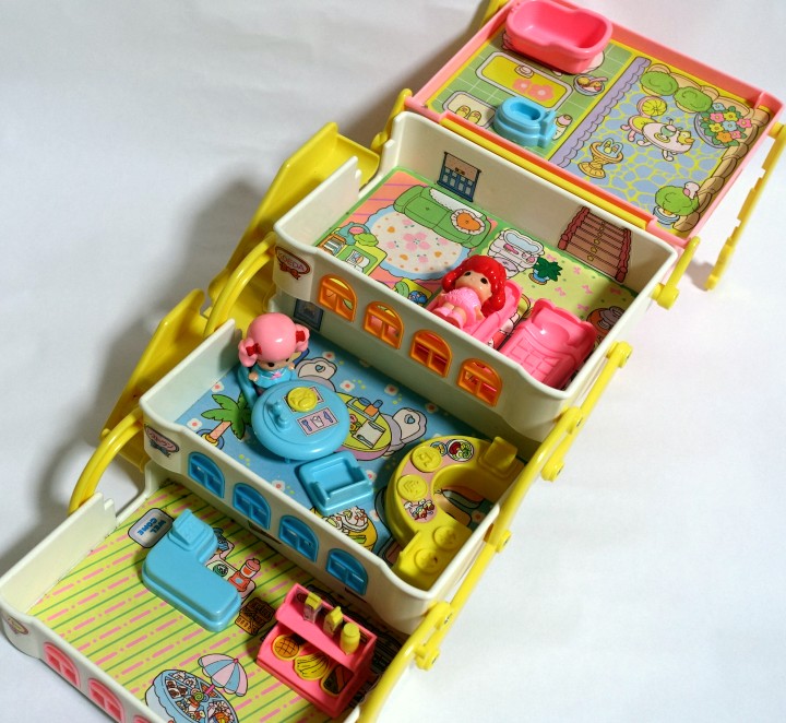 レア こえだちゃん おかいものマンション おうちがポン 当時物 昭和