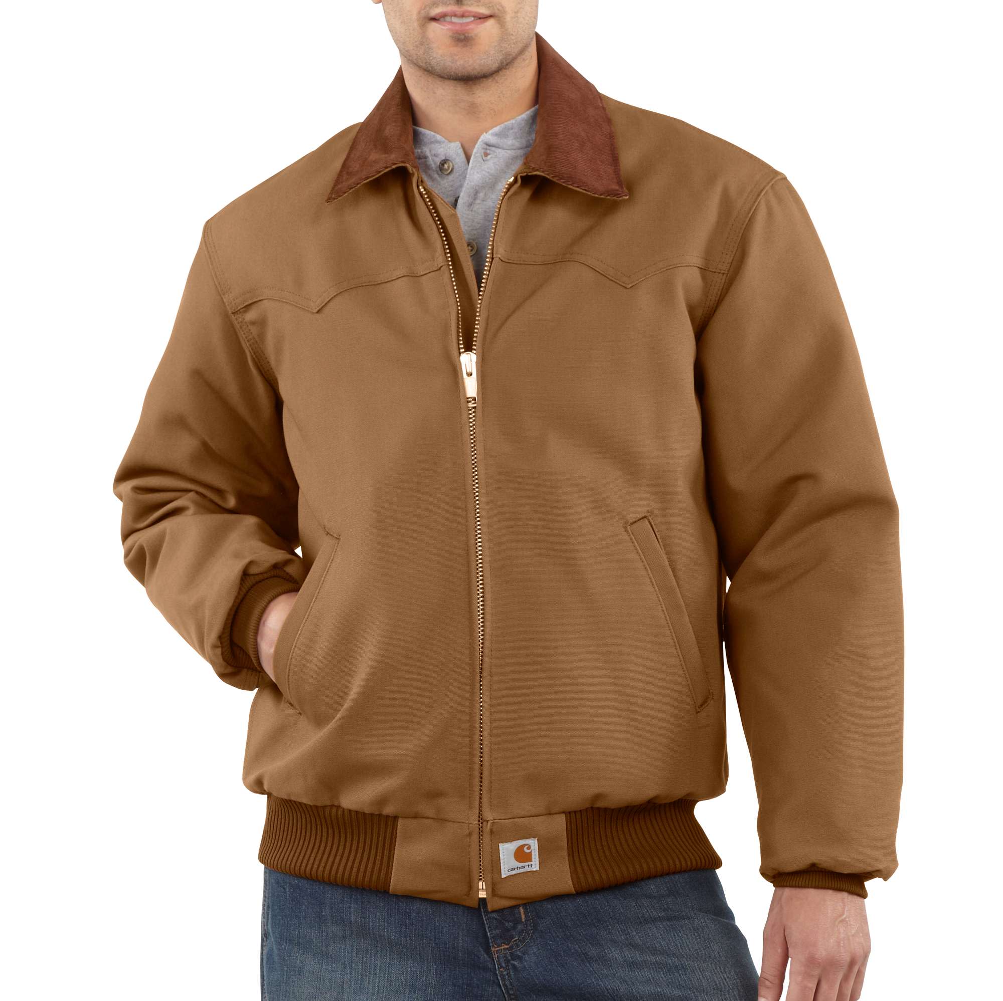 Duck Santa Fe Jacket/Quilted-Flannel Lined | Carhartt Reworked