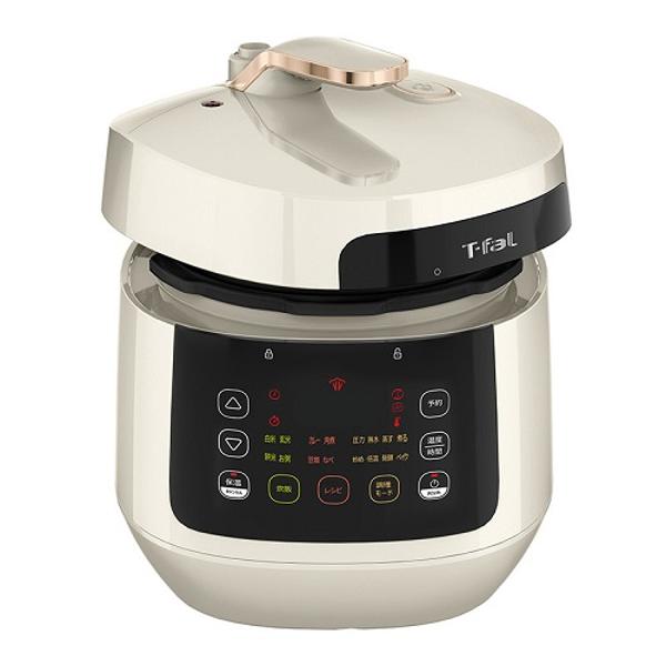楽天市場】T-FAL 電気圧力鍋 ラクラ・クッカー コンパクト ホワイト 3L