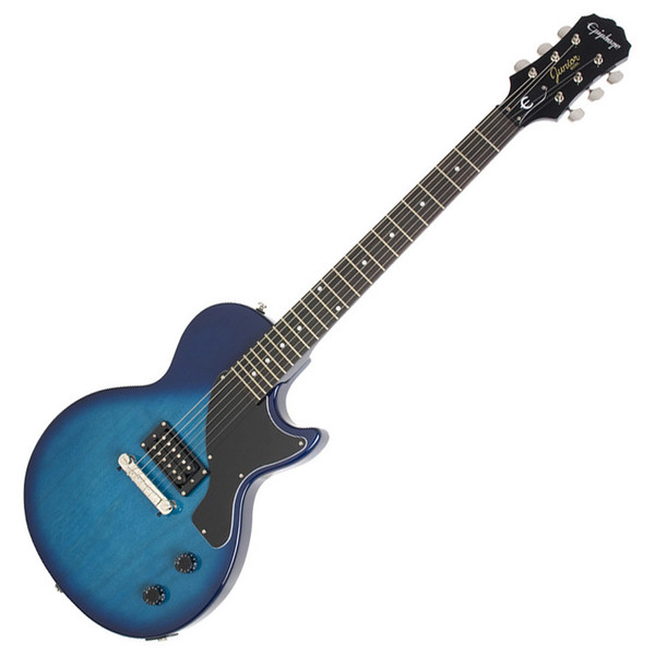 DISC Epiphone Limited Edition Les Paul Junior, Translucent Blue at