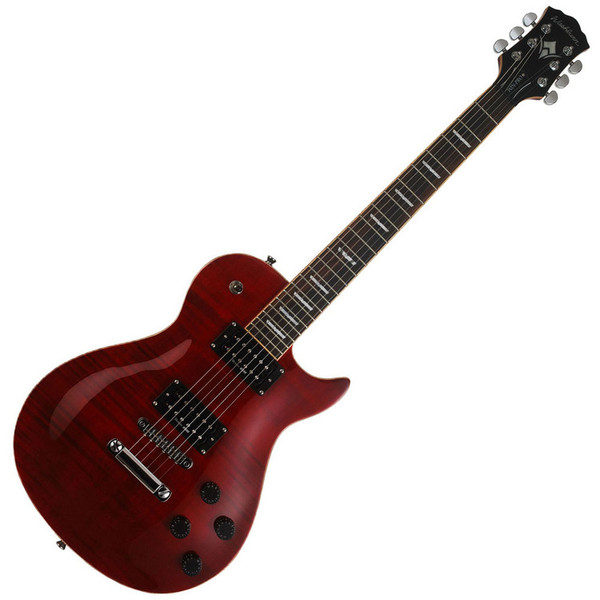 Washburn Idol WIN PRO Series Electric Guitar, Flame Transparent
