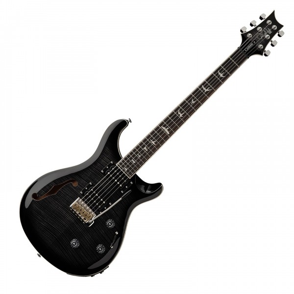 PRS SE Custom 24 Semi-Hollow Piezo, Charcoal Burst at Gear4music
