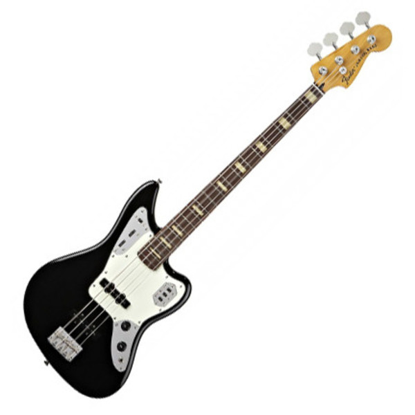 Fender Deluxe Jaguar Bass, Black at Gear4music