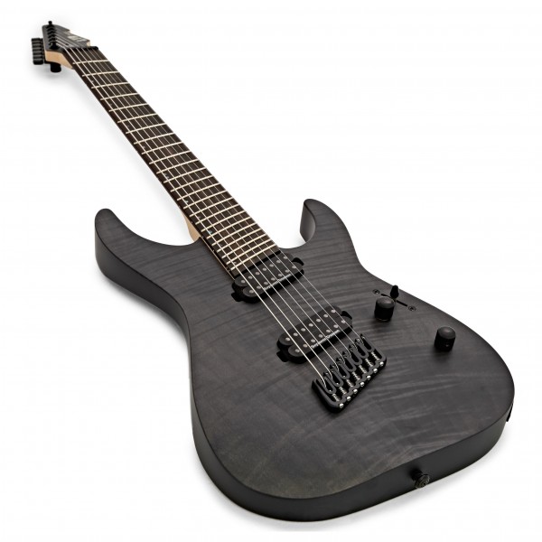 ギター M-1007 MULTI-SCALE See Thru Black Satin M-1007 MULTI-SCALE