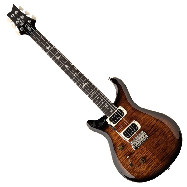 PRS SE Custom 24 Left Handed, Black Gold Sunburst (2026) at Gear4music
