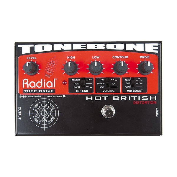 Radial Radial TONEBONE HOT BRITISH DISTORTIONE エレキギター用
