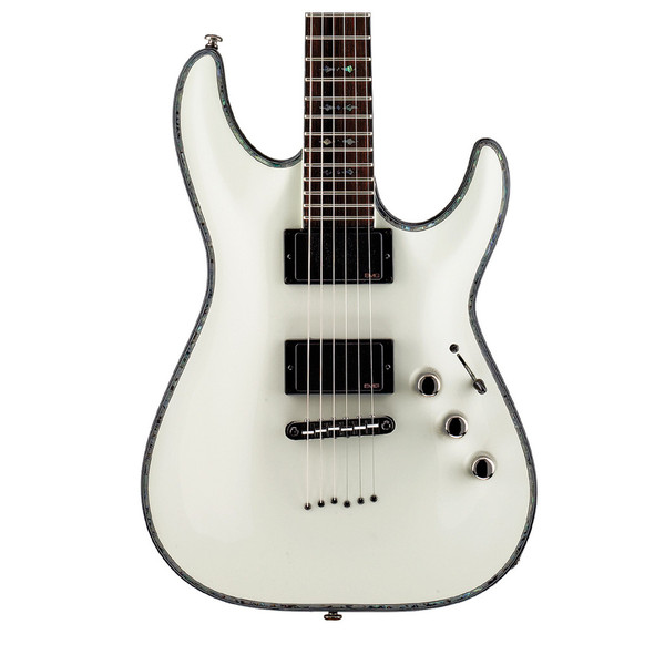Schecter Hellraiser C-1 Electric Guitar, Gloss White at Gear4music