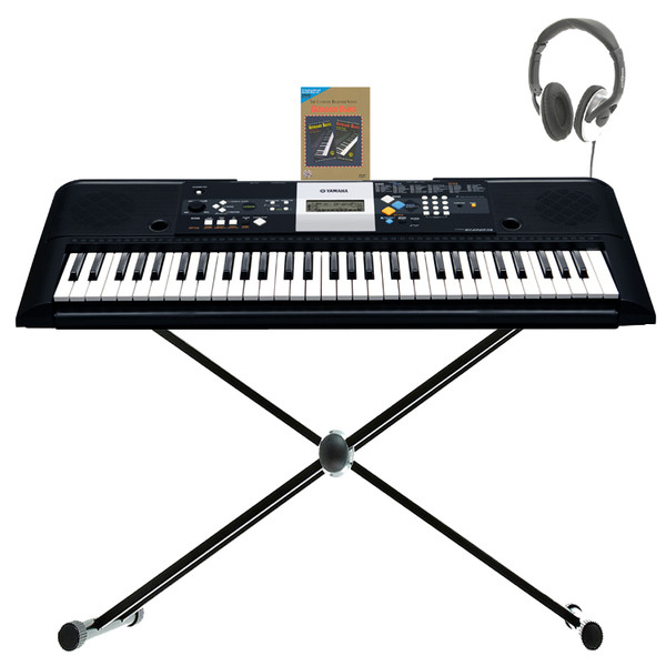 DISC Yamaha PSR-E223 Keyboard, Back To School Pack at Gear4music