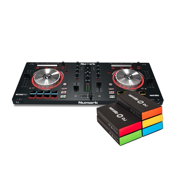 Numark Mixtrack Pro 3 with Upgrade to Serato DJ at Gear4music