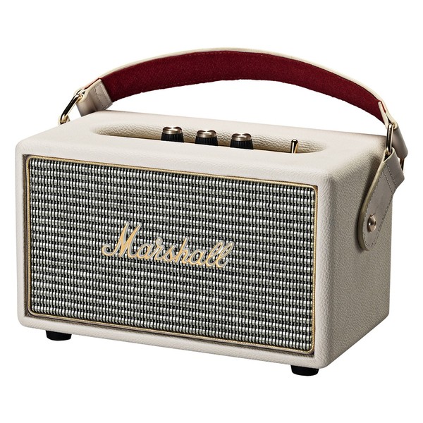 Marshall Kilburn Portable Bluetooth Speaker, Cream at Gear4music