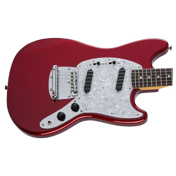 Fender FSR MIJ Traditional '70s Mustang RW, Candy Apple Red at