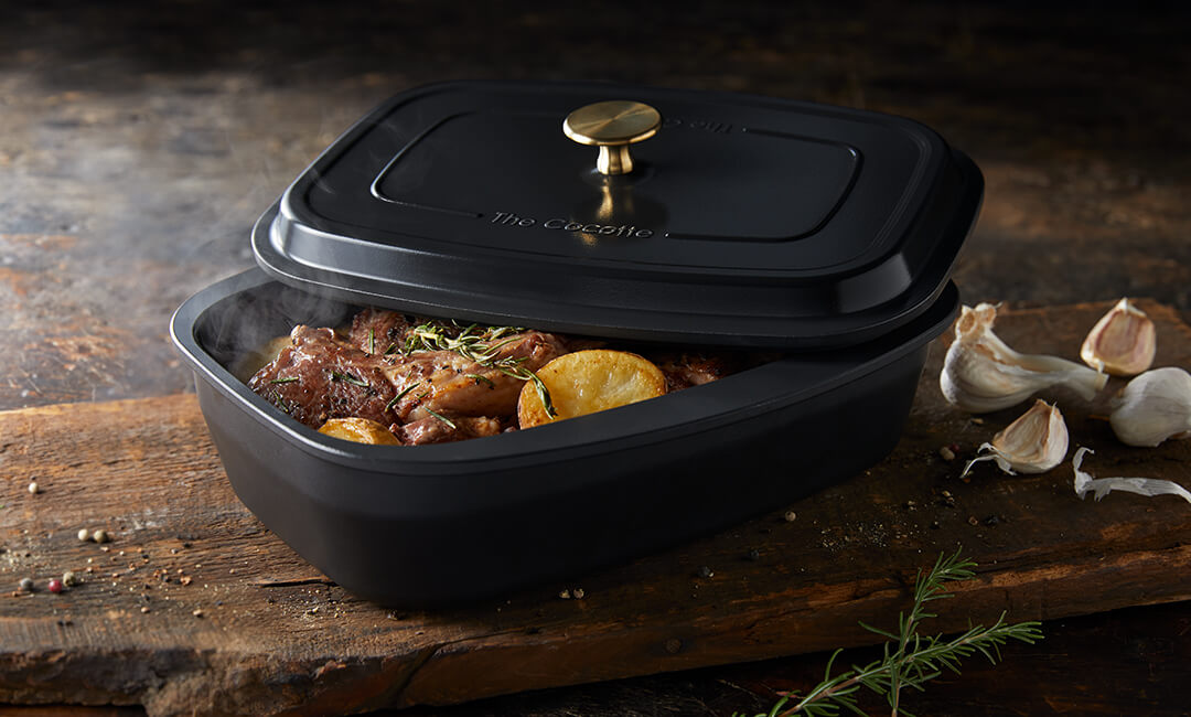 ザ・ココット：なにかとおいしくできる万能鍋 － リンナイ